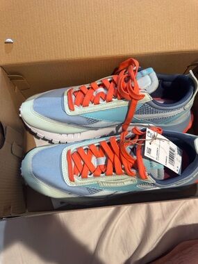 Reebok CL Legacy Unisex Shoe Box - Navy Blue with Red Accent